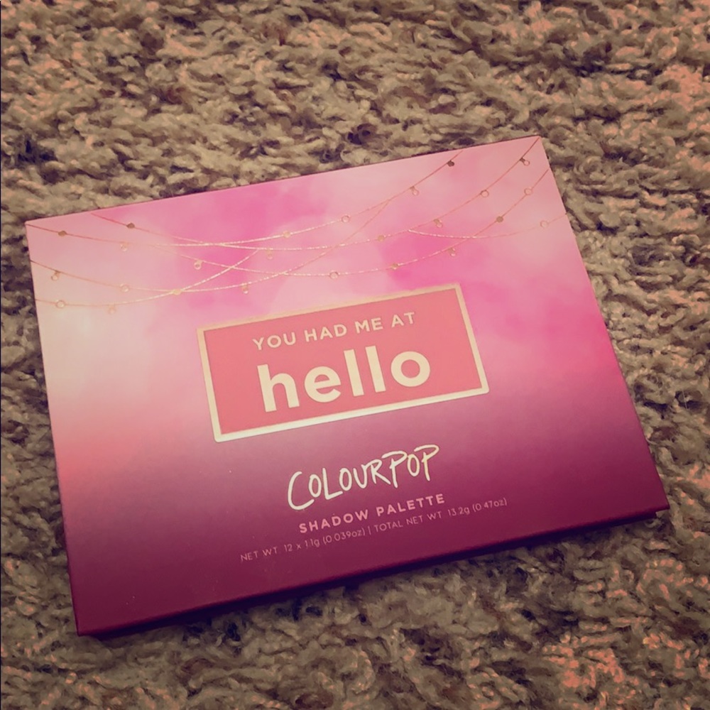 Colourpop palette